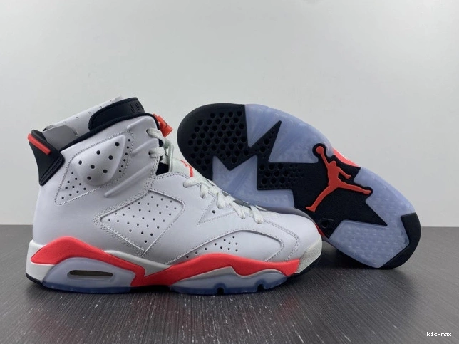 Rep MAX 6 Jordan Retro 384664-123 White (2014) Infrared 0817